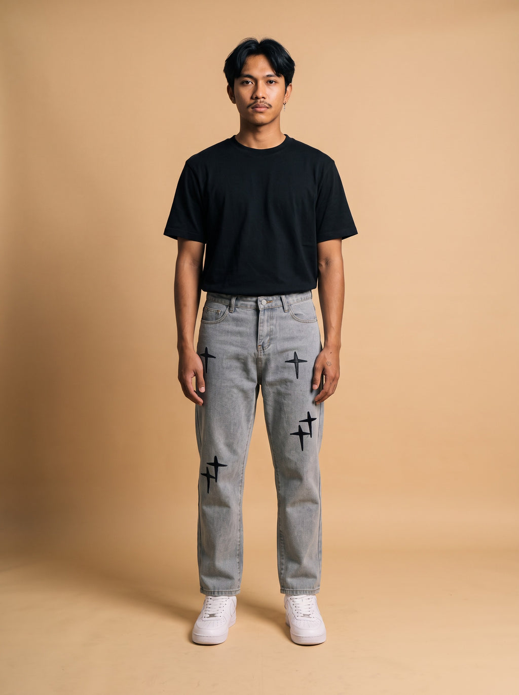 Jeans With Patches
