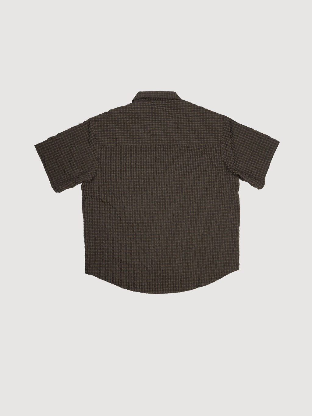 Checked shirt Brown