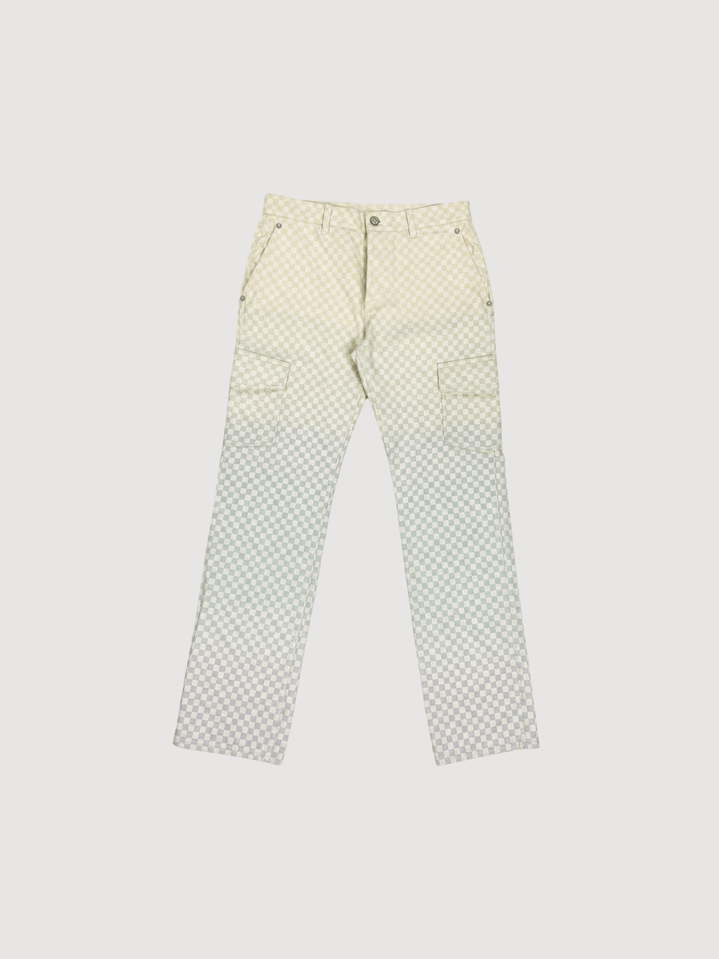 Louis Vuitton Damier Gradient Jacquard Denim Cargo Pants