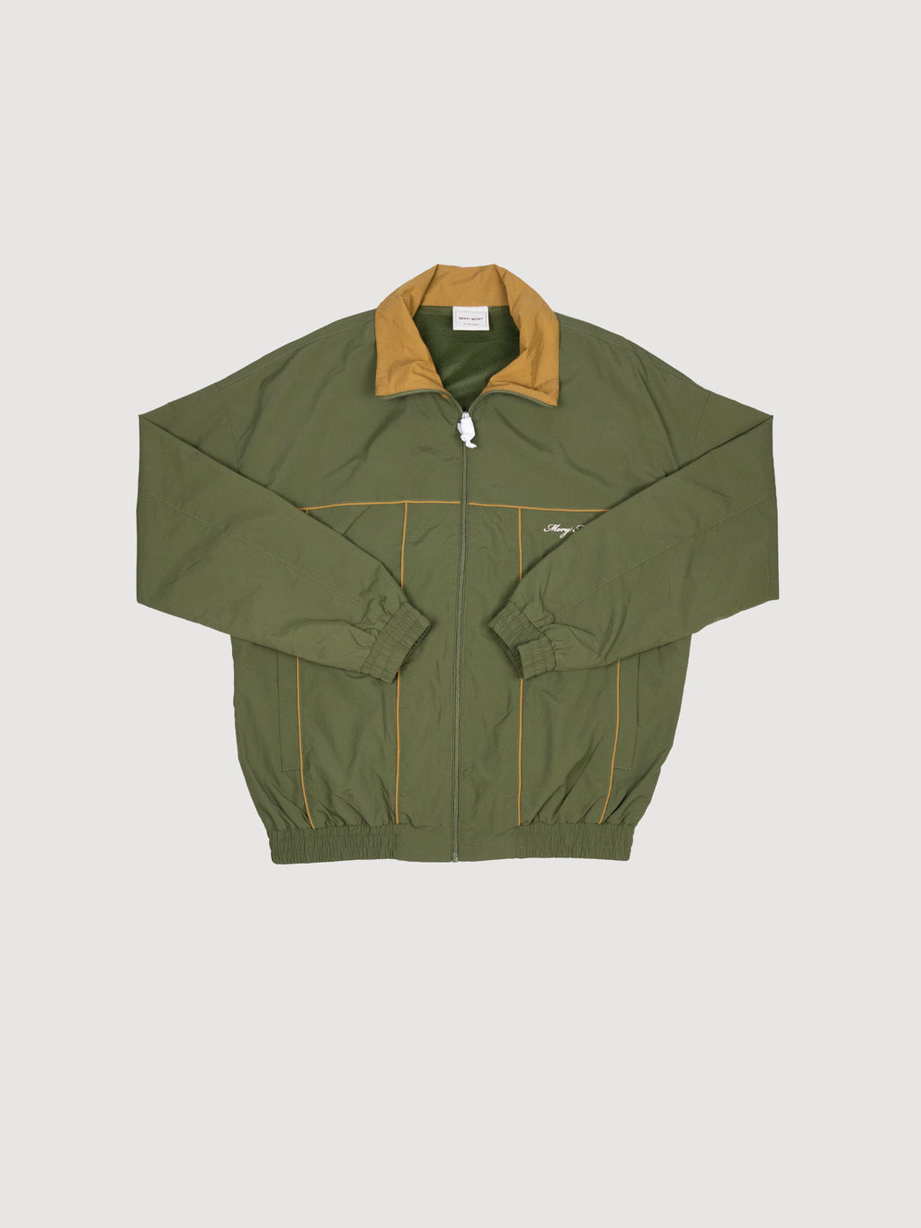 Tabacco Green Track Jacket