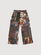 Artist Jacquard Weave Cargo Pants