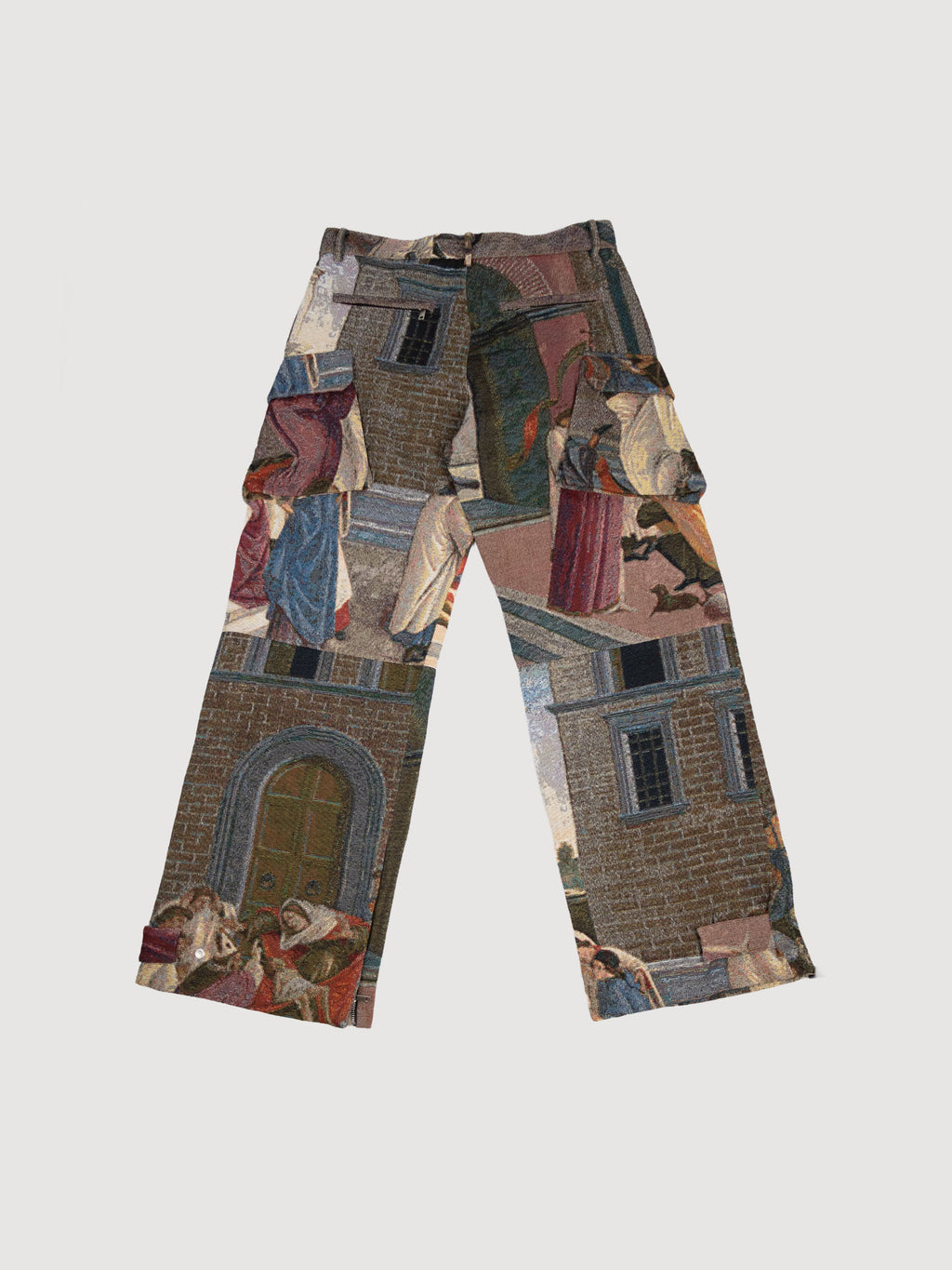 Artist Jacquard Weave Cargo Pants