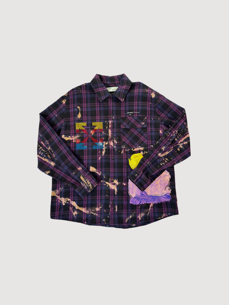 Off-White Kiss Multi Flannel Shirt