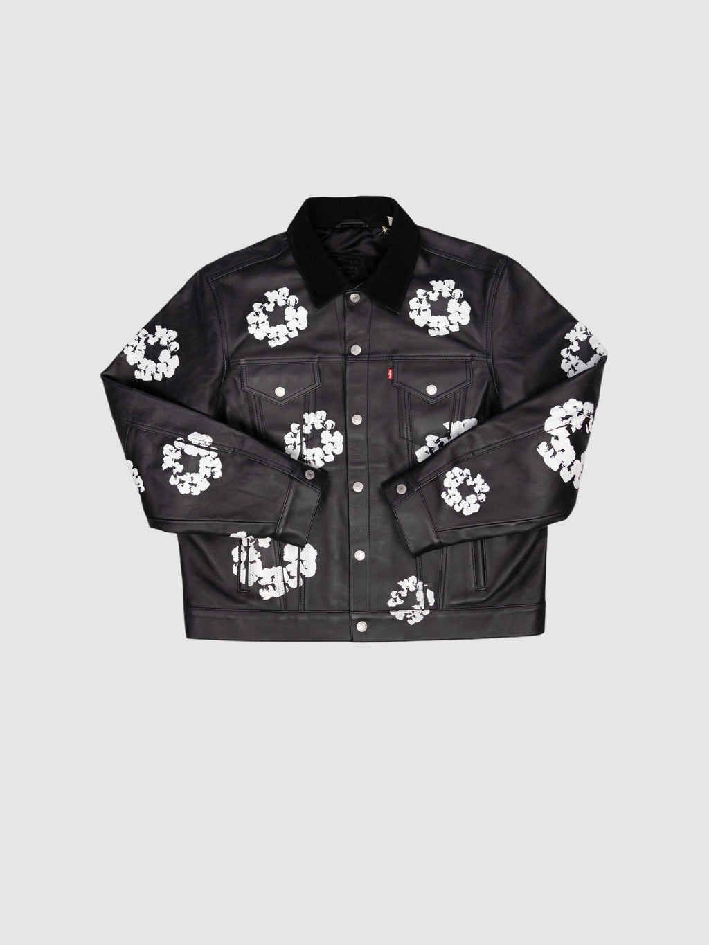 Denim Tears x Levi's Leather Cotton Wreath Туре-3 Jacket