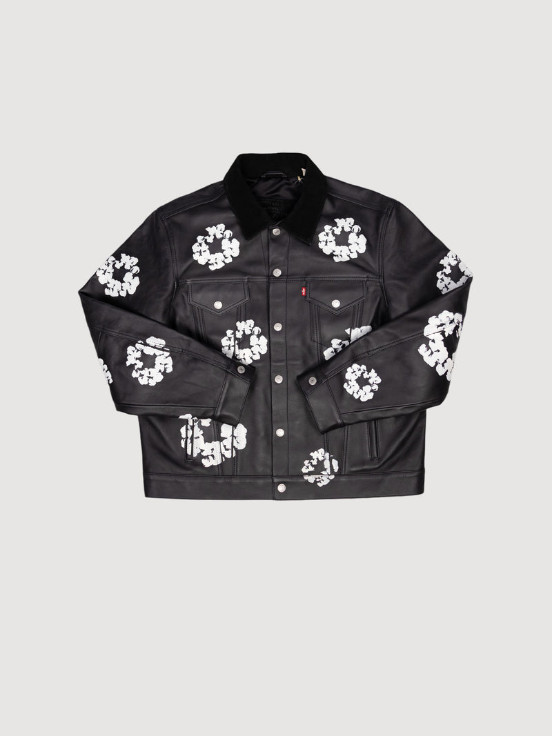 Denim Tears x Levi's Leather Cotton Wreath Туре-3 Jacket