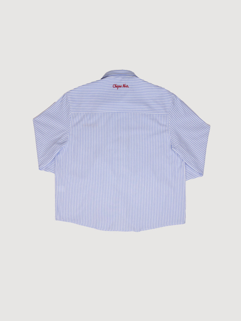 Chique Noir long sleeved shirt with stripes