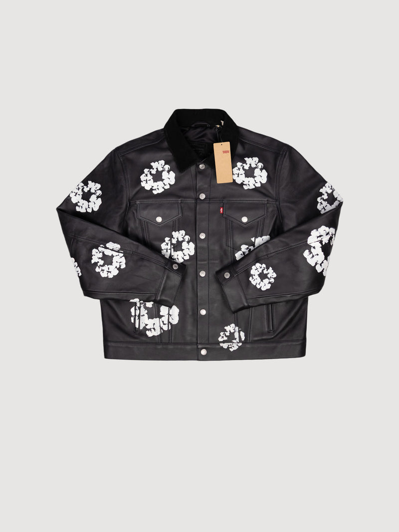 Denim Tears x Levi's Leather Cotton Wreath Туре-3 Jacket