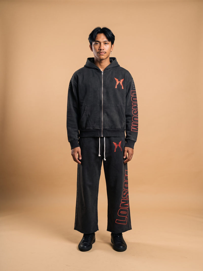 Rhinestone Sweatsuit