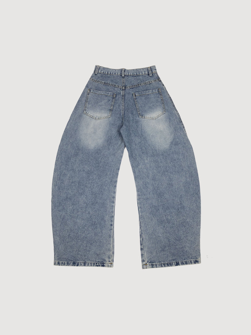 Balloon Letter Jeans