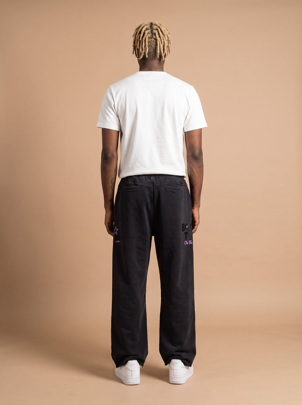 Triple Sevens x Booby Trap Heavy Sweatpant Black Purple