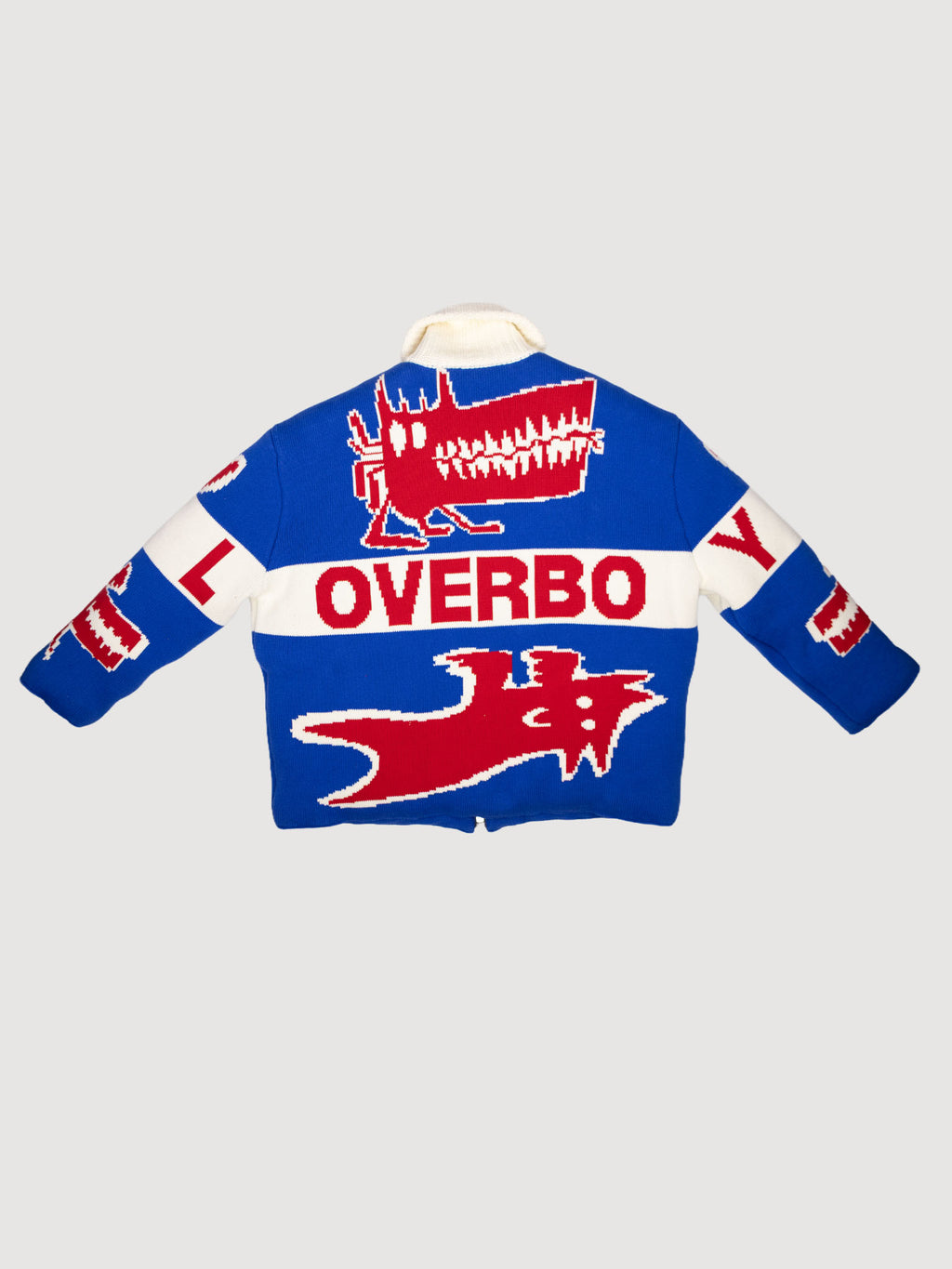 Charles Jeffrey Loverboy knitted puffer Jacket