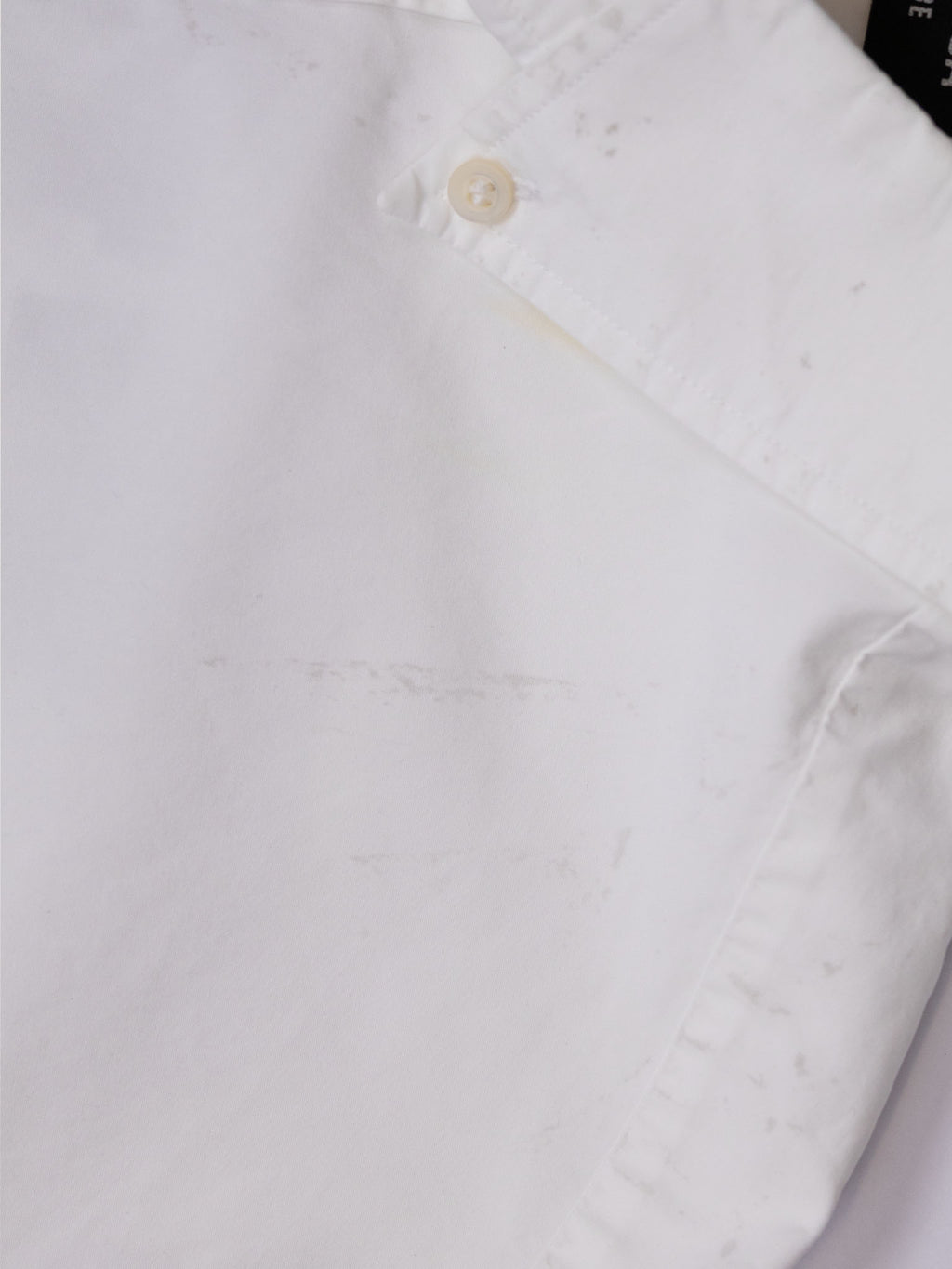 Balenciaga black print free white short-sleeve shirt