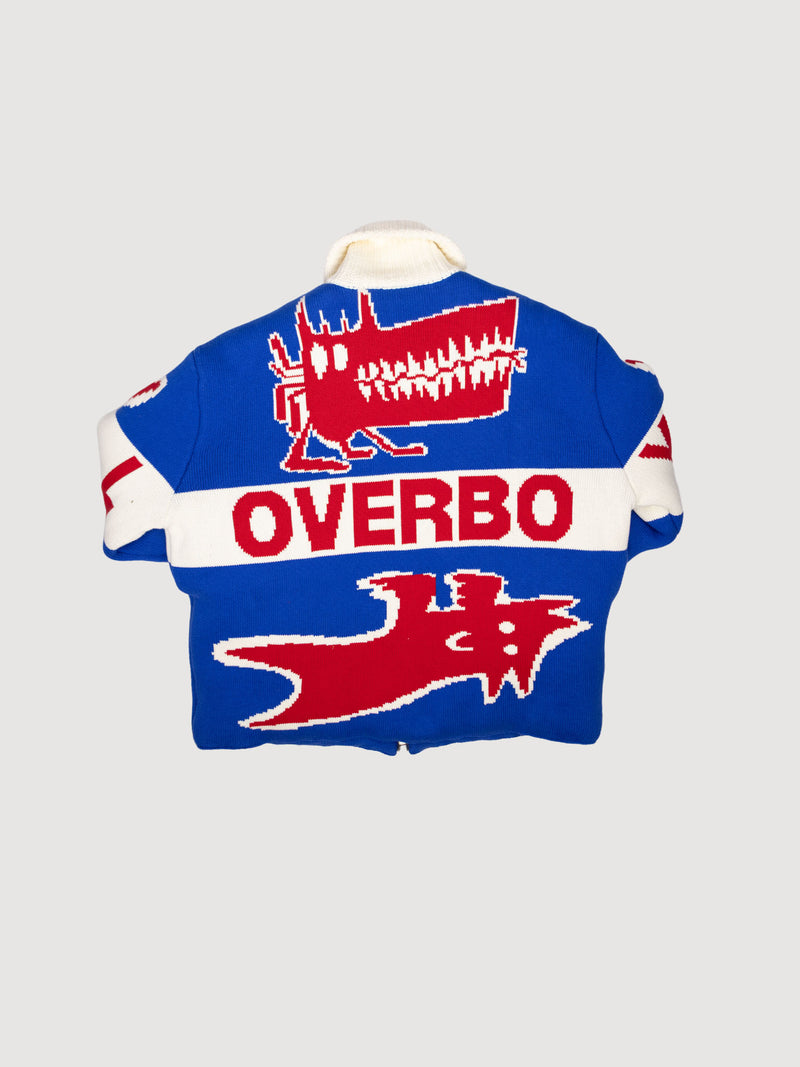 Charles Jeffrey Loverboy knitted puffer Jacket