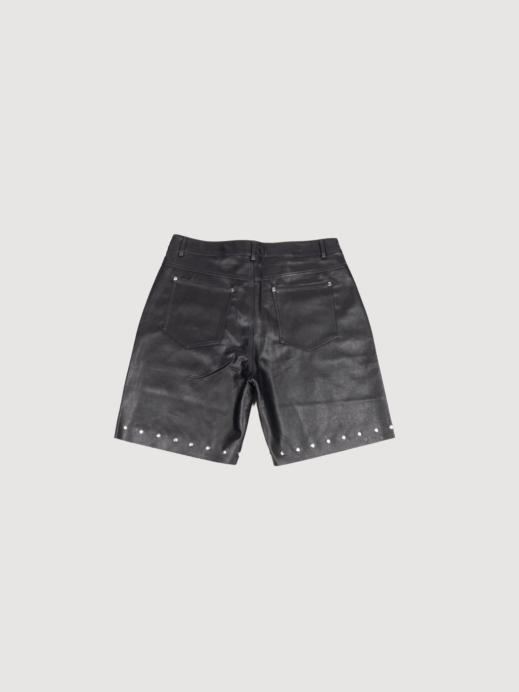 One Seven Leather Shorts