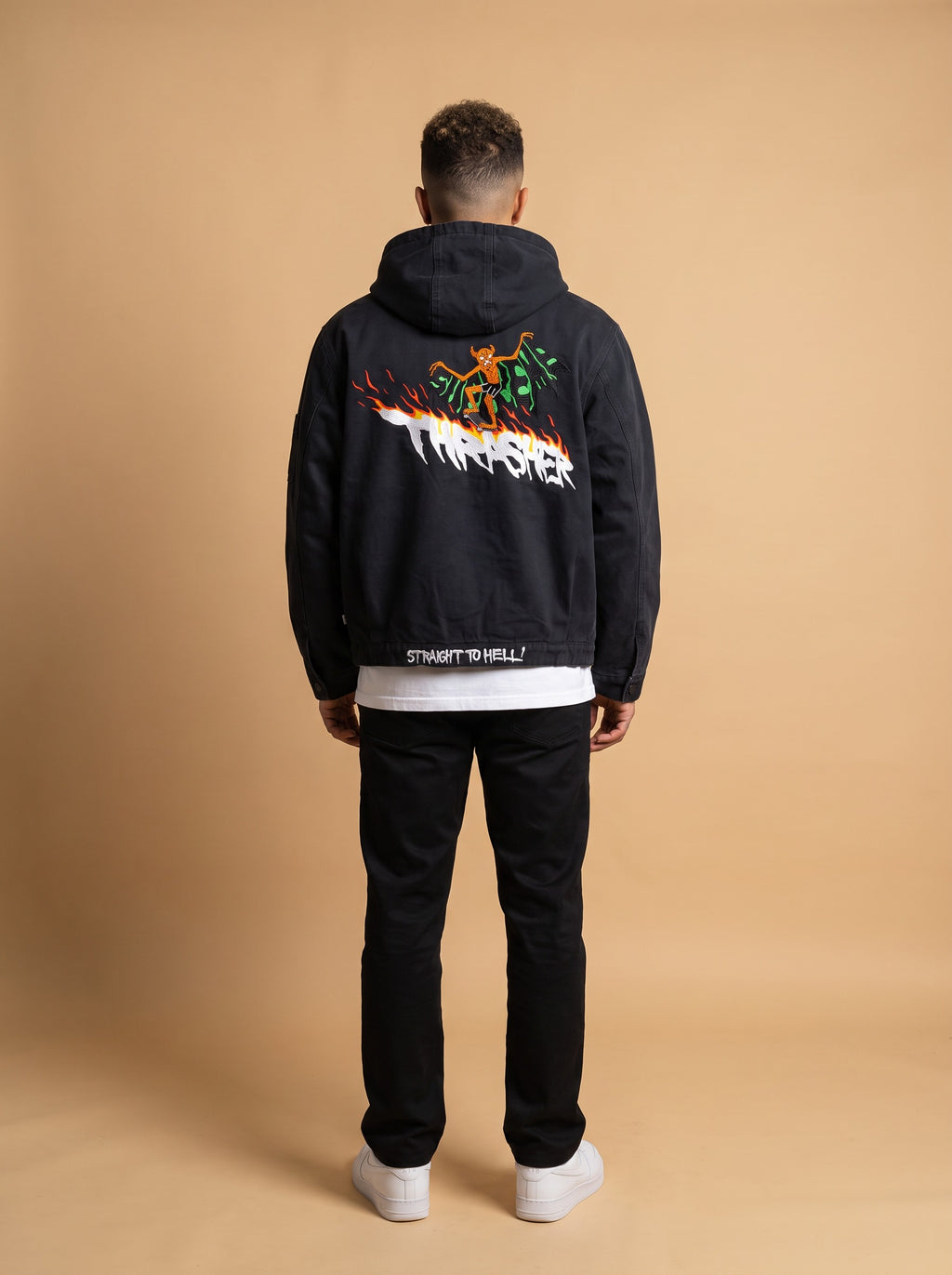 Supreme x Thrasher Work Jacket Black