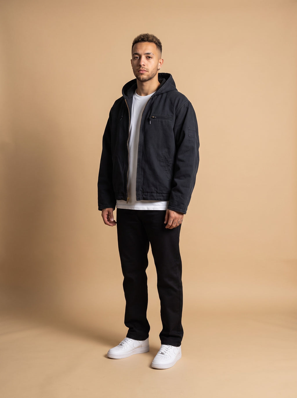 Supreme x Thrasher Work Jacket Black