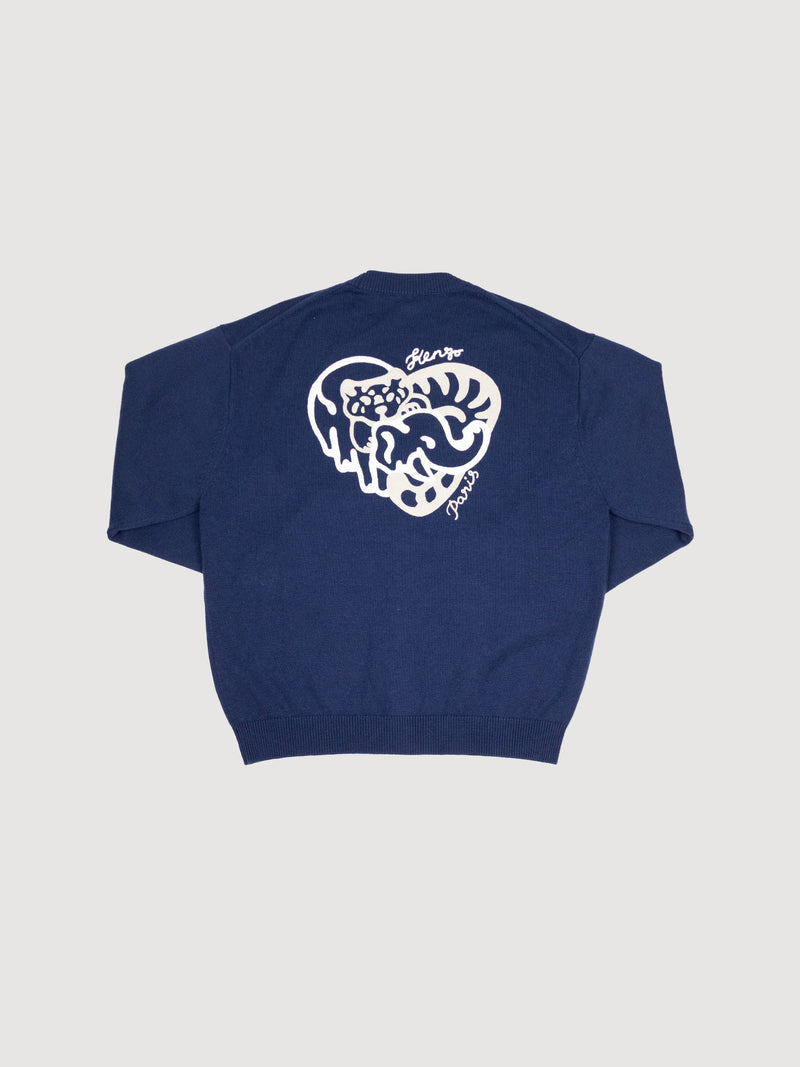 Kenzo Jungle Heart Cardigan