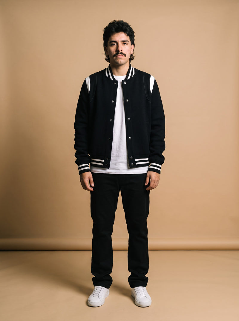 Givenchy Embroidered Baseball Jacket Black