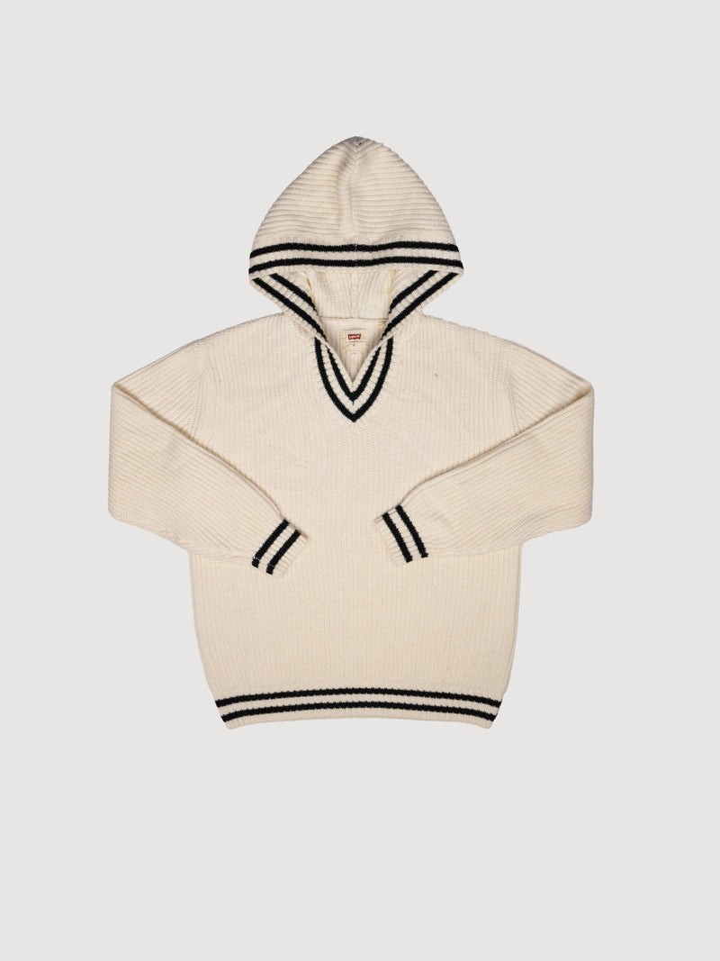 V-neck Hoodie Sweater