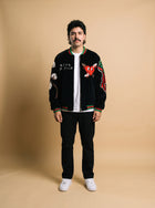 SAINT MXXXXXX x Sukajyan Reversible Bomber Jacket Black