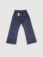 Trendy Spliced Bel Jeans