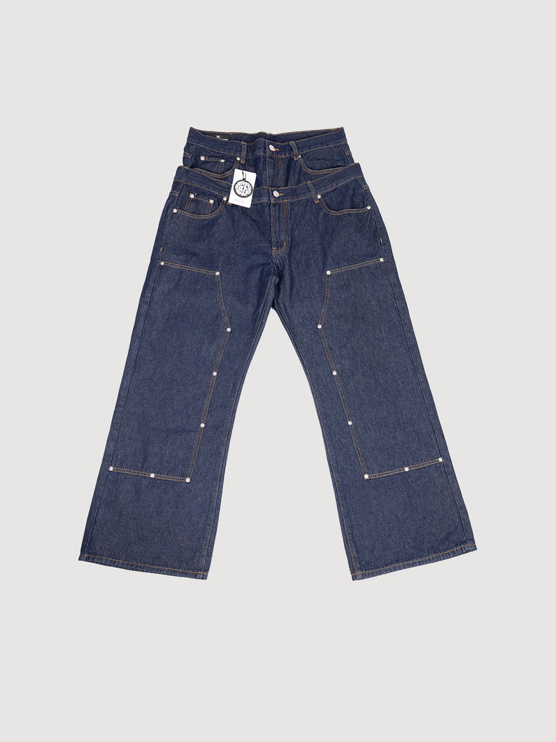 Trendy Spliced Bel Jeans