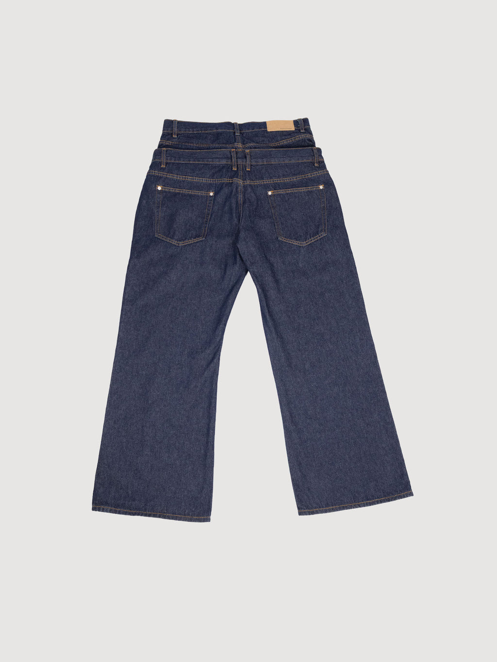 Trendy Spliced Bel Jeans