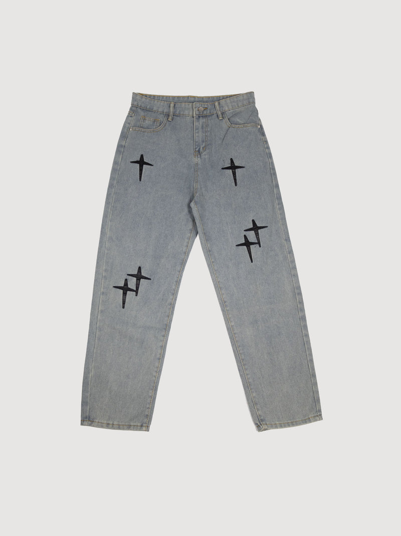 Jeans With Patches
