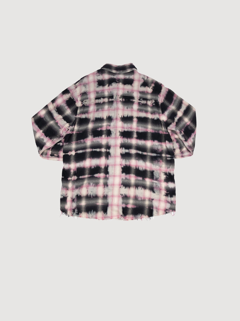 Amiri die flannel shirt