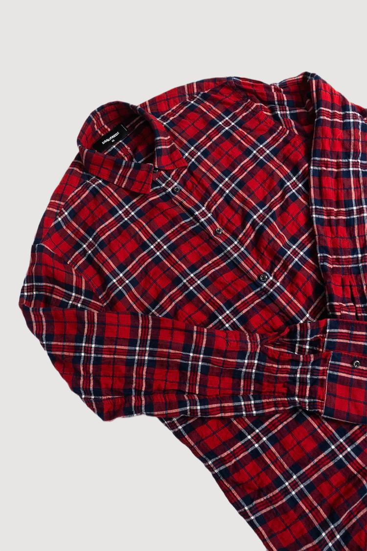 DSQUARED2 Checkerboard polo shirt