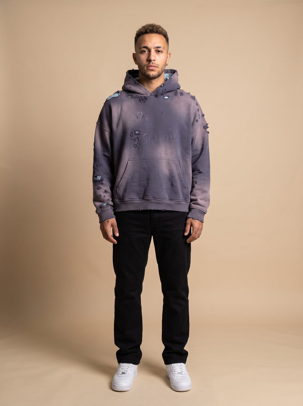 Astrum Je suis Hoodie Purple