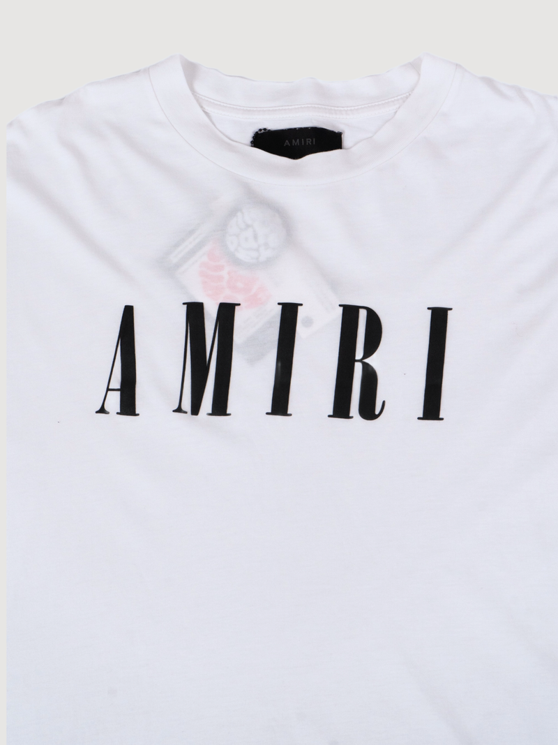 Amiri White T-shirt With Logo