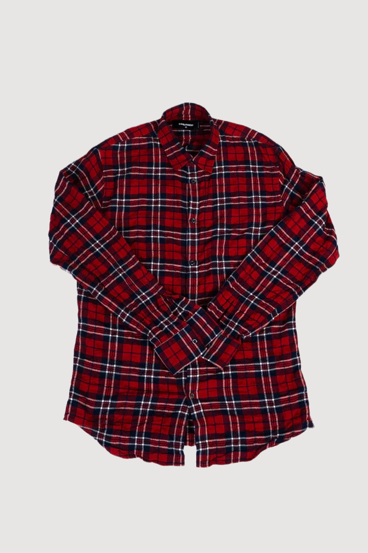 DSQUARED2 Checkerboard polo shirt