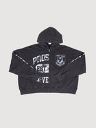Prospera vintage statement zip up hoodie