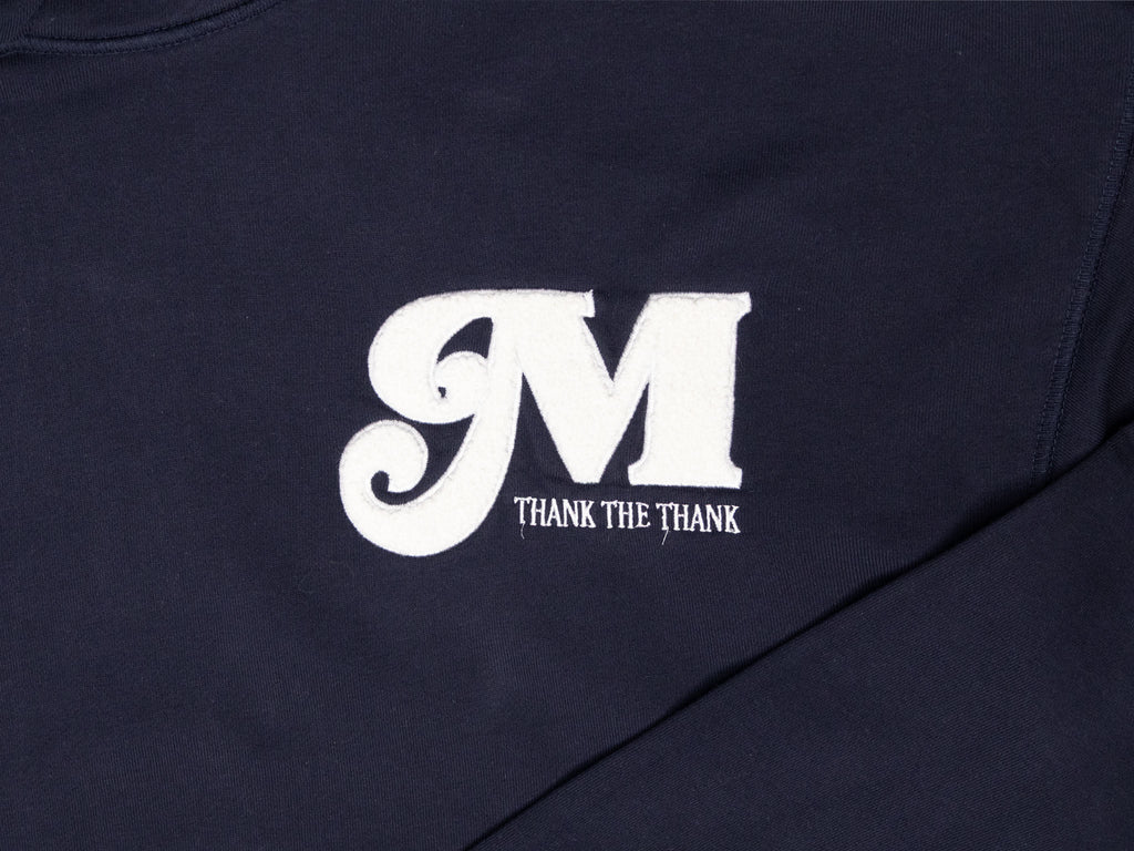 Eme Studios Iconic Navy Oversized hoodie