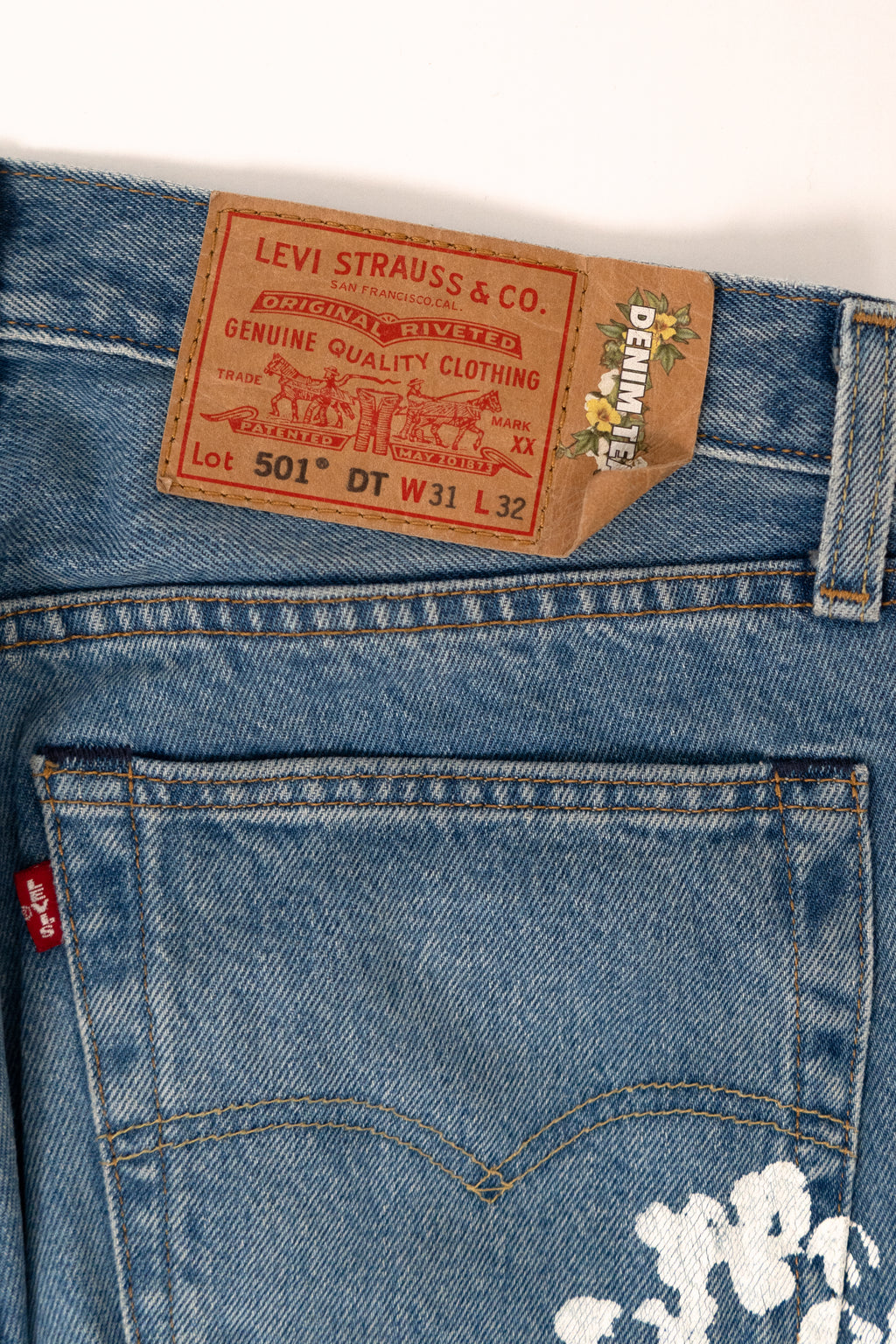 Levi's x Denim Tears The Cotton Wreath Jean