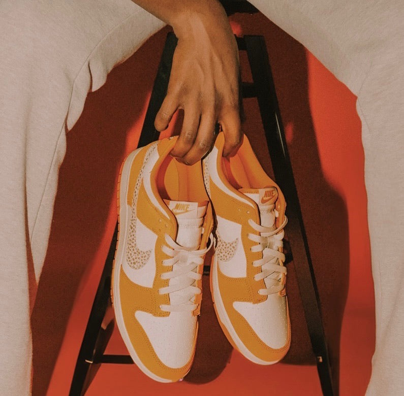 Dunk Low Safari Swoosh Kumquat