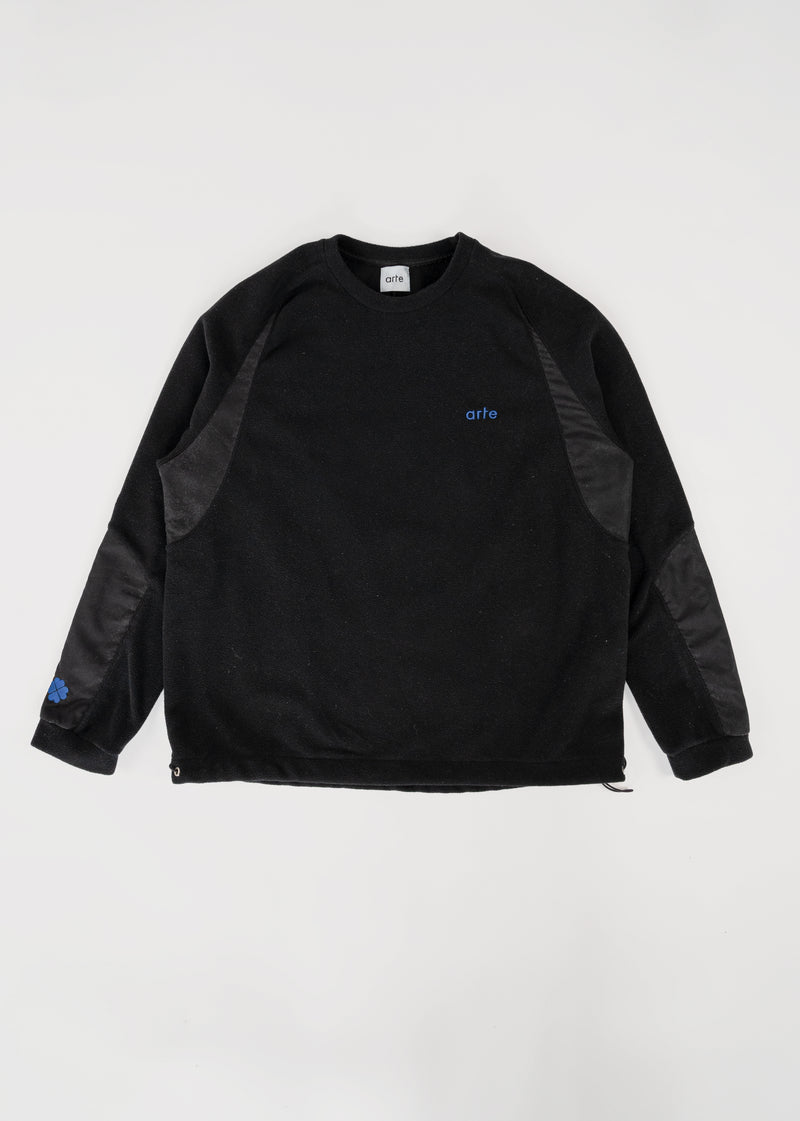 Arte Black Pullover with logo