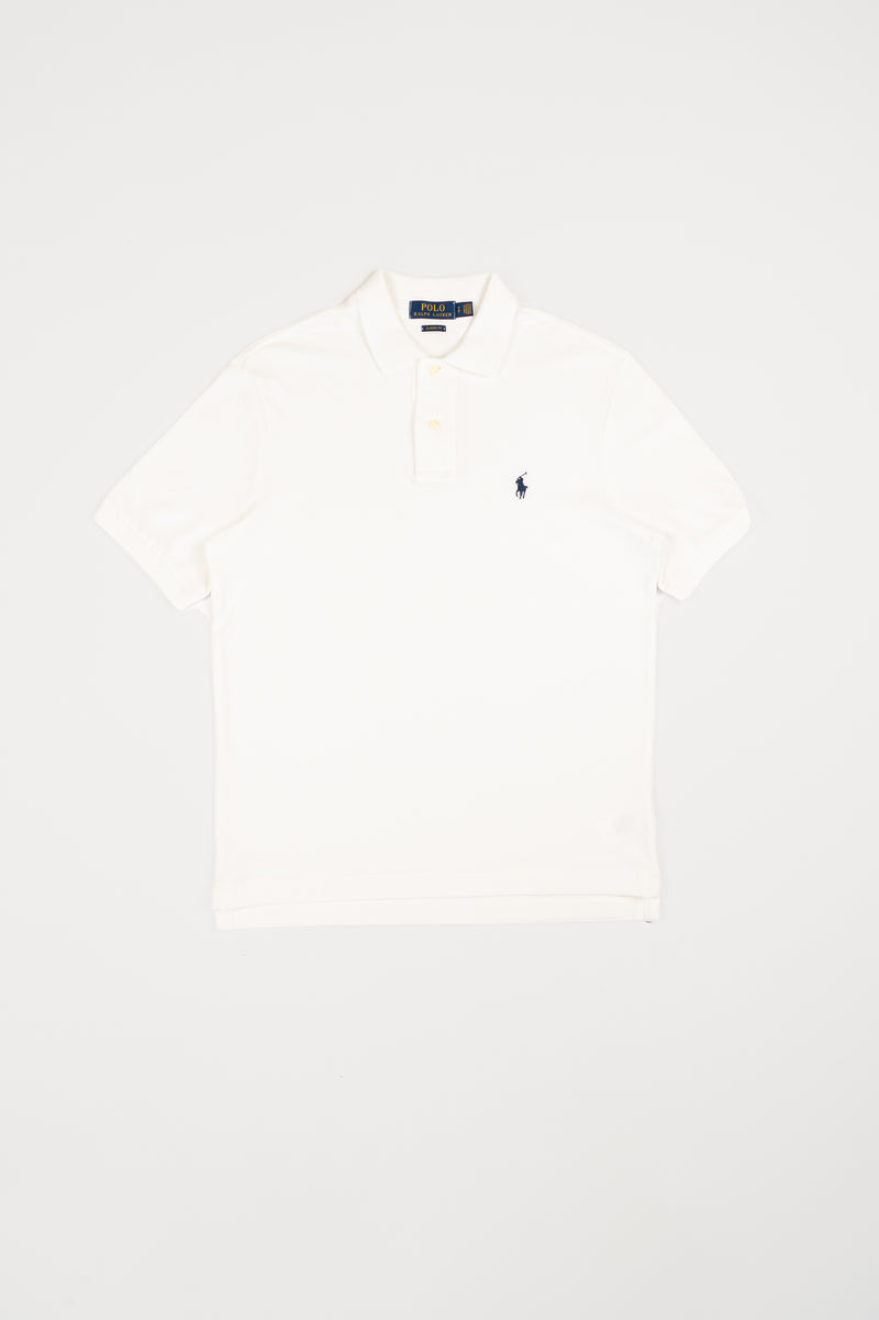 Ralph Lauren White Classic Fit Polo