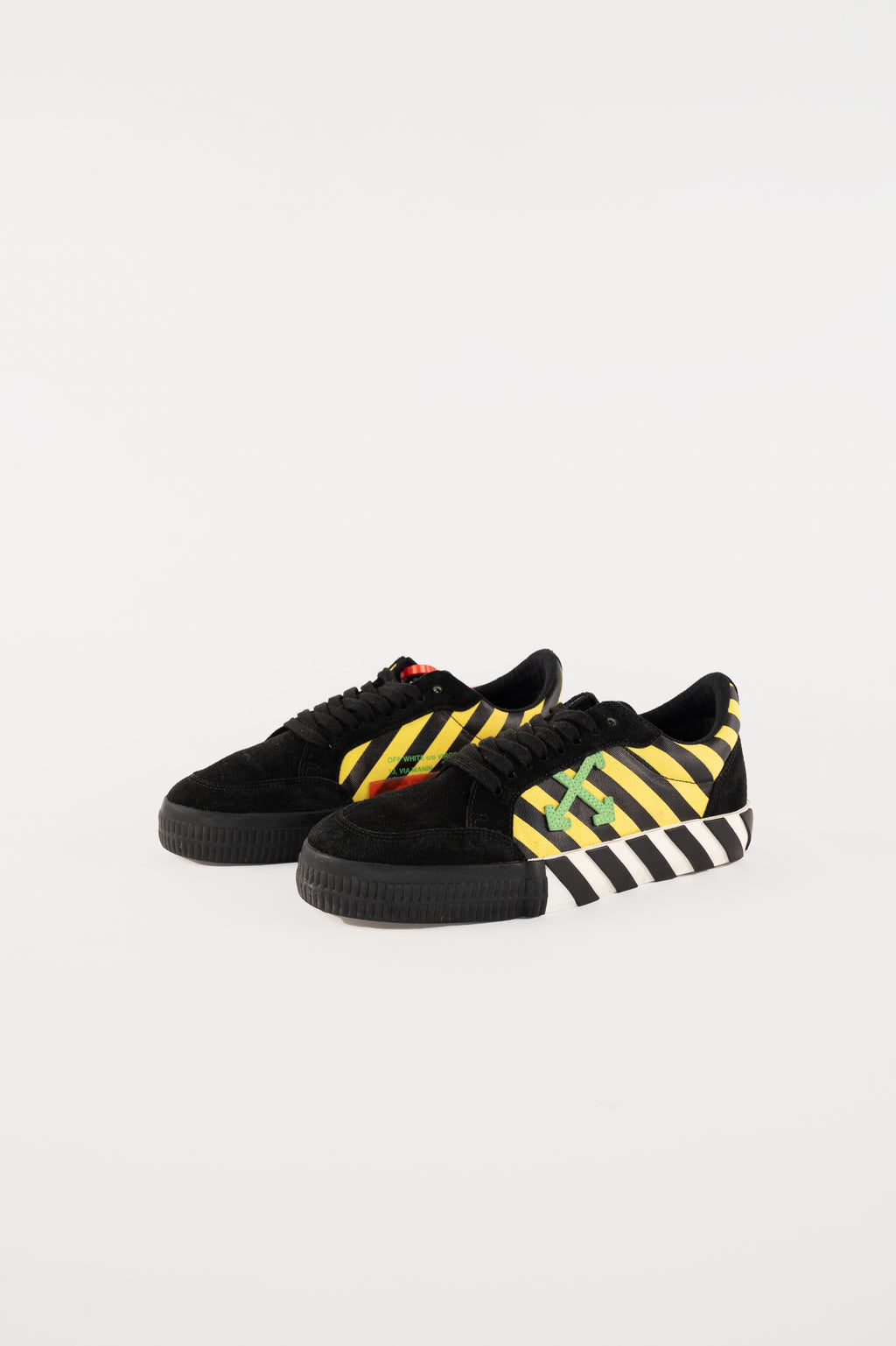 Off-White Vulc Low Black Yellow Green