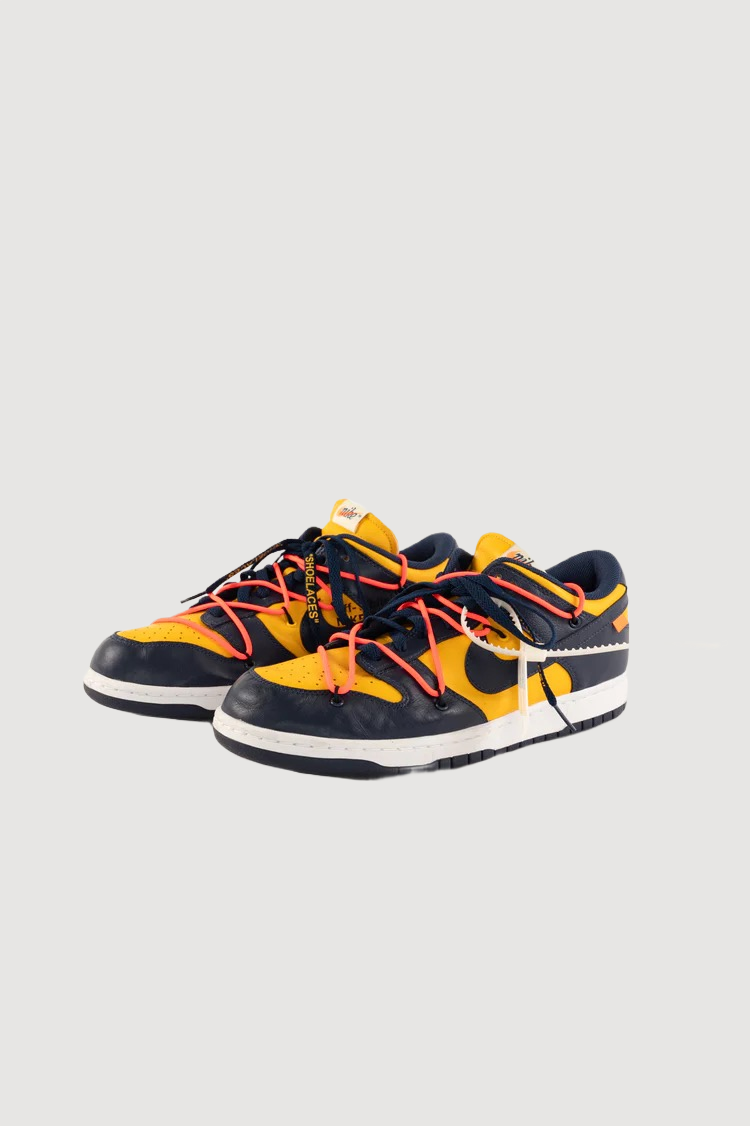 Dunk Low X Off White University Gold