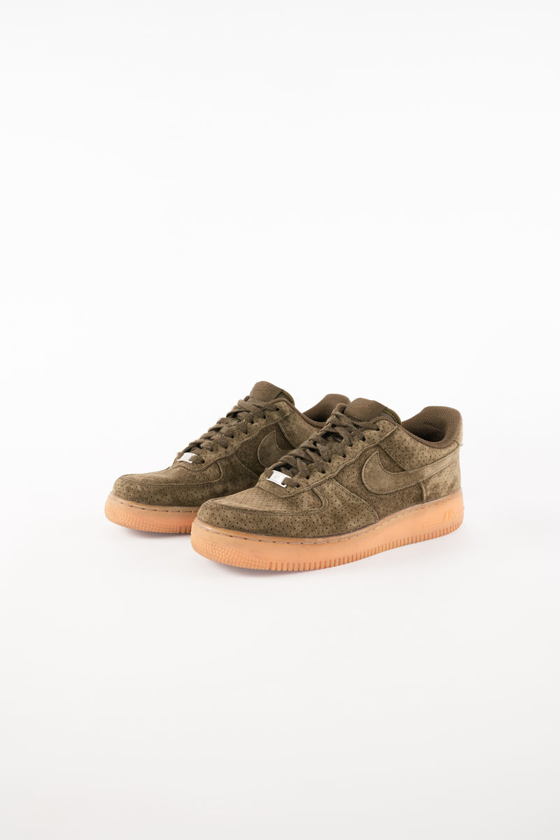 Nike Air Force 1 Suede Dark Loden Gum