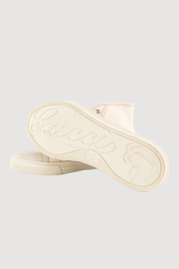 Cream GG High Top
