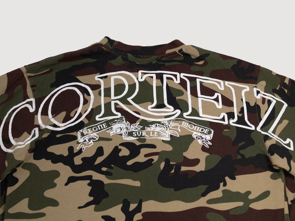 Corteiz ROYALE HEAVYWEIGHT TEE LS Camo