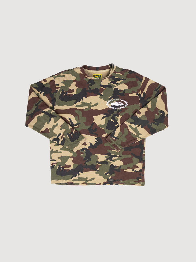 Corteiz ROYALE HEAVYWEIGHT TEE LS Camo