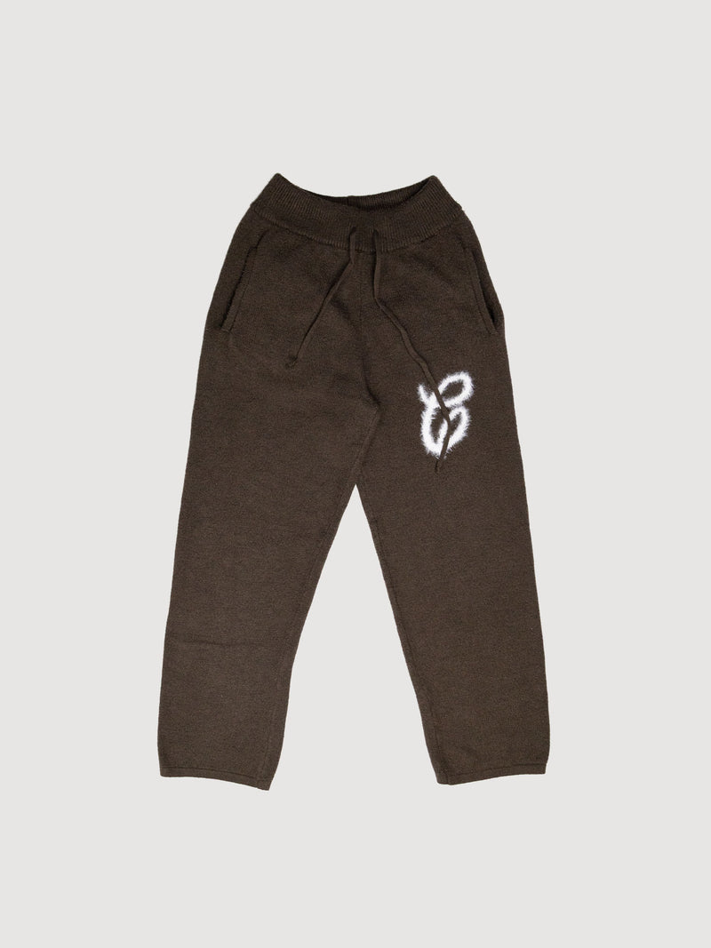 Croyez fluffy essence knit sweatpants