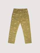 Corteiz Alcatraz Pattern Denim Jeans