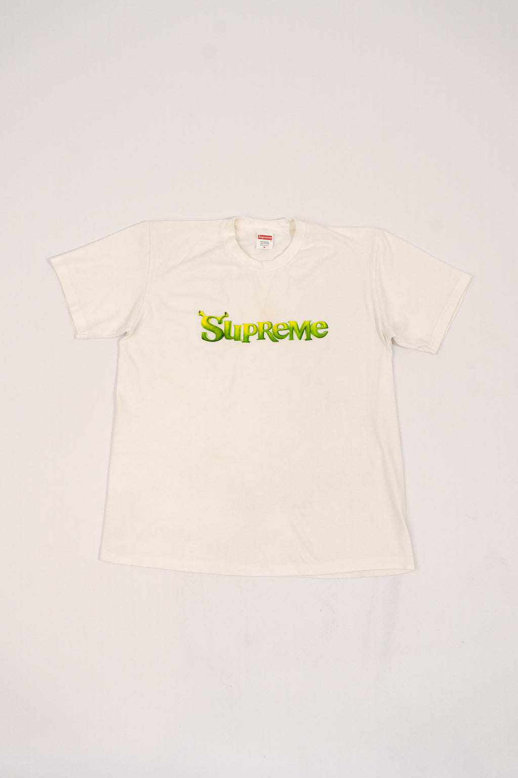 SUPREME 21AW Shrek Tee Logo Short Sleeve
