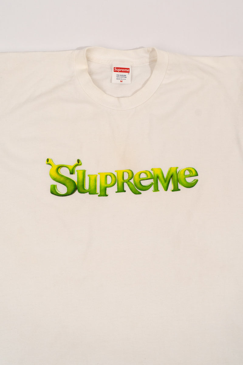 SUPREME 21AW Shrek Tee Logo Short Sleeve