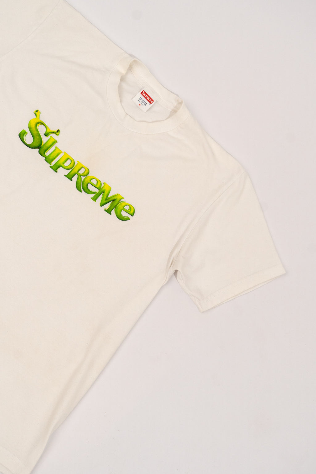 SUPREME 21AW Shrek Tee Logo Short Sleeve